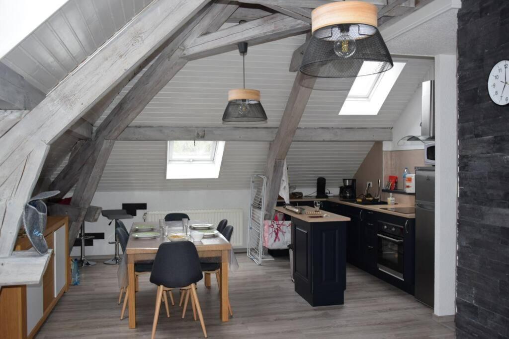 شقة Loft Avec Jardin Corcieux المظهر الخارجي الصورة