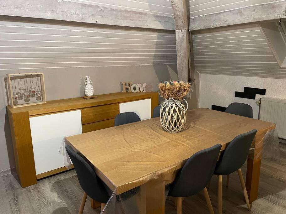 شقة Loft Avec Jardin Corcieux المظهر الخارجي الصورة