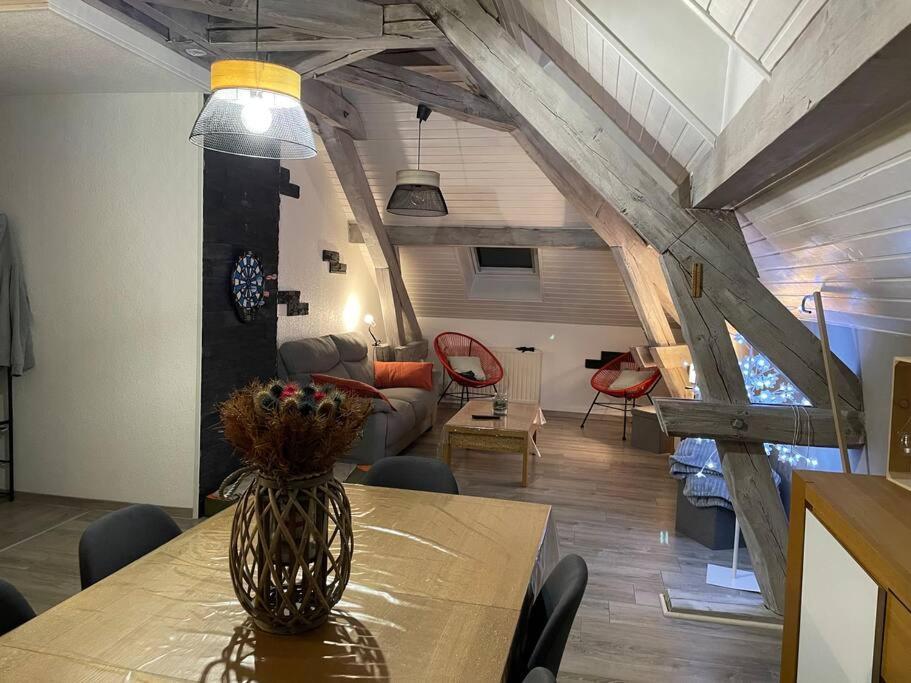 شقة Loft Avec Jardin Corcieux المظهر الخارجي الصورة
